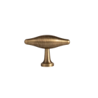 Björkhult T-Knopp i Mässing – Antique Brass